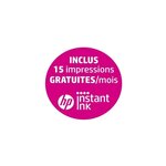 Hp imprimante deskjet 3750- ultracompactejet encre- multifonctionswificouleureligible instant ink 70  deco sur lencr