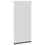 Store enrouleur occultant noir 40 x 100 cm