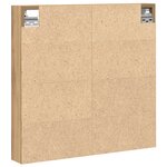 vidaXL Vitrine Cabinet Artisan Chêne 60x8 5x58 cm Bois d'ingénierie