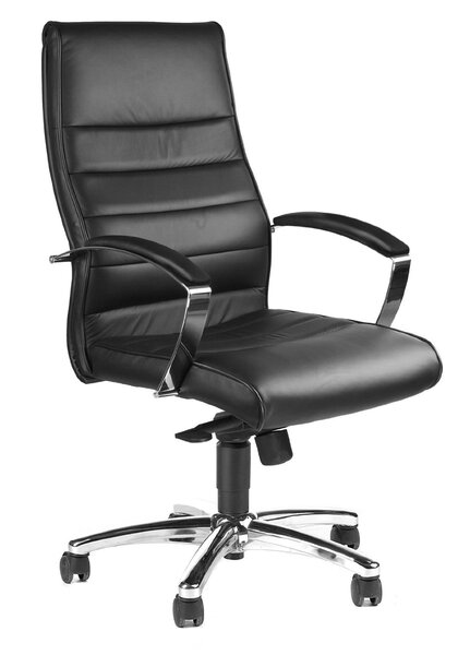 Fauteuil Direction 'TD Luxe 10' Cuir Noir TOPSTAR