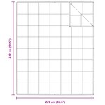 vidaXL Ensemble de Duvet avec oreiller 3 Pièces Blanc Plume de canard