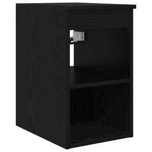 vidaXL Meuble de Salle de Bain In-between Chêne noir 30 x 41 x 50 cm