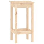 vidaXL Ensemble de bar 5 Pièces Bois de pin massif