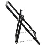 vidaXL Chariot pour enrouleur de tuyau 48 cm 45 kg noir