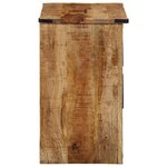 vidaXL Buffet avec 3 tiroirs 55x35x60 cm bois massif de manguier