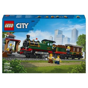 60511 Le train à vapeur rétro ® City