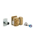 THIRARD - Verrou double entrée Transit 2 A2P* pour porte d'entrée  cylindre 40mm  acier  4 clés  époxy bronze