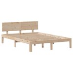 vidaXL Cadre de lit avec tiroirs sans matelas 140x190 cm