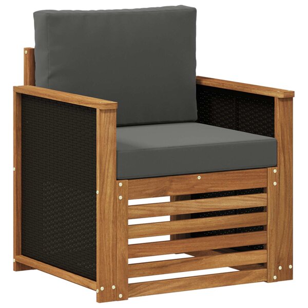 vidaXL Sofa de milieu extérieur Naturel