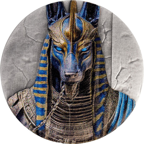 Pièce de monnaie en Argent 10 Dollars g 31.1 (1 oz) Millésime 2026 Egyptian Heritage ANUBIS (PRÉCOMMANDE)