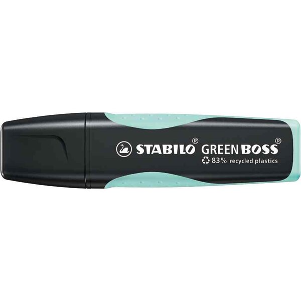 Surligneur GREEN BOSS Pastel  turquoise STABILO