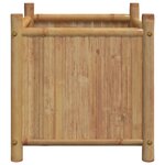 vidaXL Jardinière 40x40x40 cm bambou