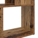 vidaXL Unité de rangement Bois ancien Bois massif 80 x 24 x 155 cm
