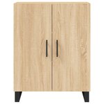 vidaXL Buffet chêne sonoma 69 5x34x90 cm bois d'ingénierie
