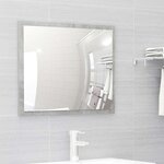 vidaXL Ensemble de meubles de salle de bain 2 Pièces gris béton