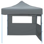 vidaXL Tente de fête 291 x 291 x 315 cm Anthracite Tissu Oxford