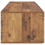 vidaXL Meuble TV mural Bois ancien 98 x 41 x 30 cm Bois d'ingénierie