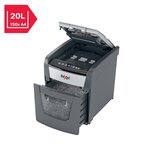 Rexel déchiqueteuse de papier en coupe transversale optimum auto+ 50x