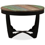 vidaXL Table basse bois de récupération massif 60x40 cm