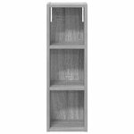 vidaXL Armoire murale de salle de bain Gris Sonoma 20 x 16 x 62 5 cm