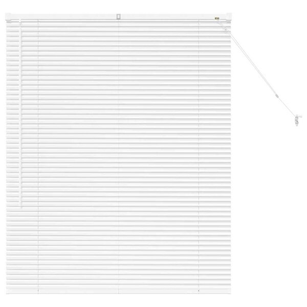 vidaXL Stores vénitiens Blanc 130 x 100 cm Aluminium