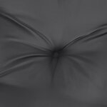 vidaXL Coussins de chaise à dossier haut lot de 6 anthracite mélangé
