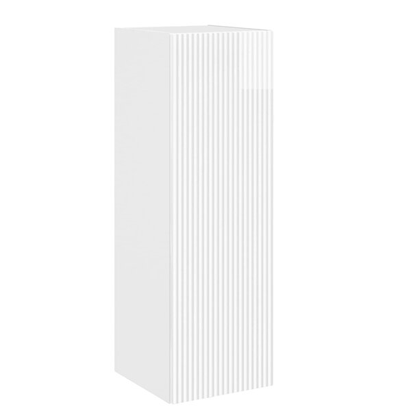 vidaXL Cabinet de Salle de Bain Mural Blanc brillant 33 x 34 5 x 60 cm