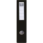 Classeur Rembordé Pvc 4 Anneaux En D De 50mm En 3ème De Couverture - A4 Maxi - Noir - X 10 - Exacompta