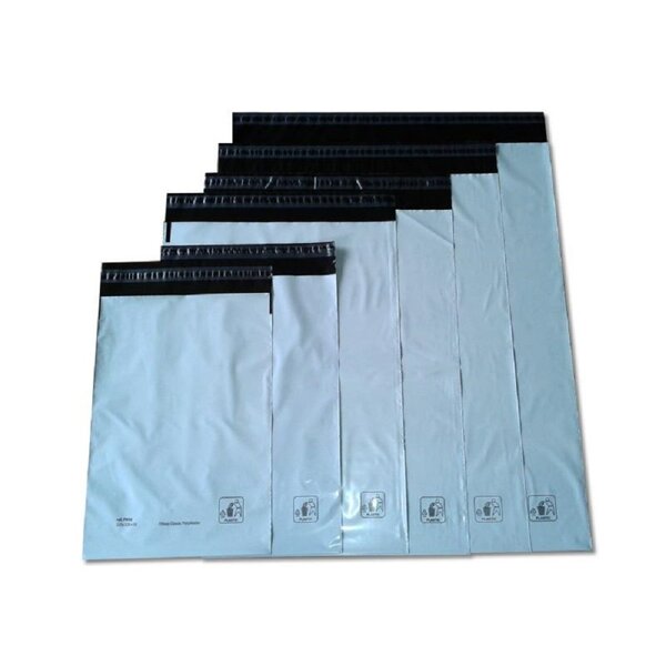 Lot de  500 Enveloppes  Pochettes 240 x 350 mm en plastique opaque indéchirables