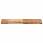 vidaXL Étagères flottantes 4 Pièces 100x30x4 cm acacia massif à l'huile