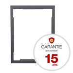 Cadre d'encastrement Eclipse gris anthracite 7016M