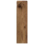 vidaXL Armoire murale de salle de bain Bois ancien 20 x 16 x 62 5 cm