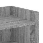 vidaXL Buffet sonoma gris 73 5x35x75 cm bois d'ingénierie