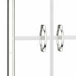 vidaXL Porte de douche ESG transparent 96x190 cm