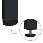 vidaXL Armoire lavabo de salle de bain chêne fumé bois d'ingénierie