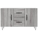 vidaXL Buffet sonoma gris 100x36x60 cm bois d'ingénierie