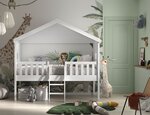 lit cabane blanc HOUSEBEDS