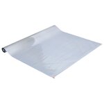 vidaXL Film solaire à effet réfléchissant statique argenté 45x500 cm