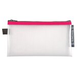 Pochette À Fermeture Éclair En Plastique Souple - Couleurs Assorties - X 10 - Exacompta