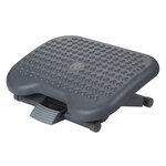 Q-connect repose-pieds - réglable premium - 46x34cm - Noir