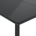 vidaXL Ensemble de bistro 3 Pièces avec coussins beige résine tressée