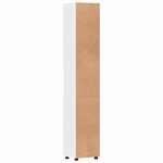vidaXL Cabinet de salle de bain TULUM Blanc 37 x 31.5 x 203 cm