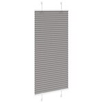 vidaXL Store plissé anthracite 65x100 cm largeur du tissu 64 4 cm