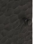 vidaXL Tables de chevet 2 Pièces noir 40x33x46 cm bois de manguier solide