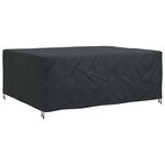 vidaXL Housse pour meubles Uni Noir 250 x 210 x 90 cm 420D