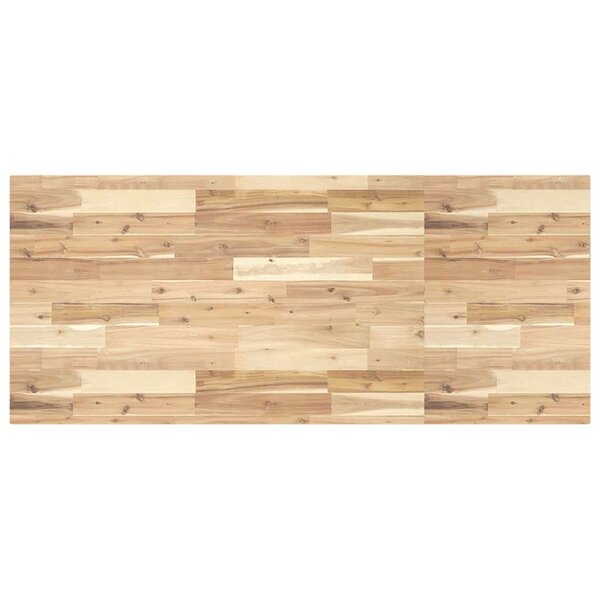vidaXL Dessus de bureau non traité 140x60x4 cm bois d'acacia massif