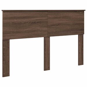 vidaXL Tête de lit Chêne brun 160 cm Bois d'ingénierie