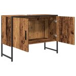 vidaXL Armoire de salle de bain vieux bois 80x33x60 cm bois ingénierie