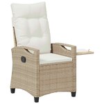 vidaXL Chaises de jardin inclinables 56 x 60 x 112 cm acier