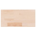 vidaXL Panneau d'étagère 40x20x2 5 cm Bois de chêne massif non traité